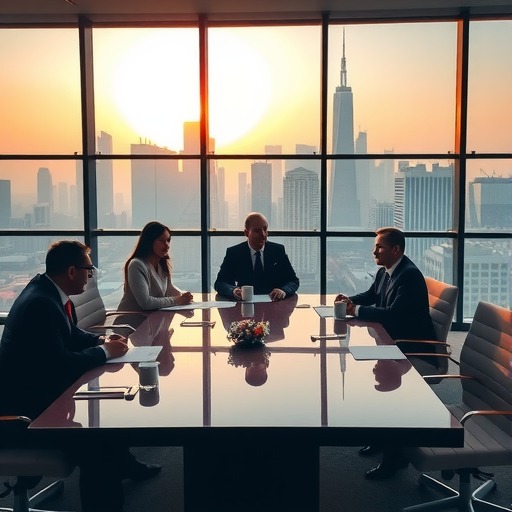 宣昌能会见跨国金融机构高管