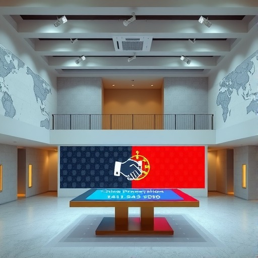 赵乐际同葡萄牙议长阿吉亚尔-布兰科会谈