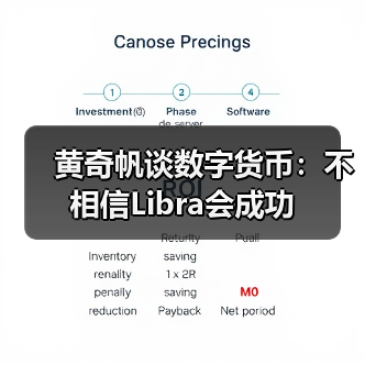黄奇帆谈数字货币:不相信Libra会成功 黄奇帆谈数字货币:不相信Libra会成功