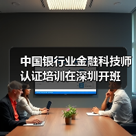 中国银行业金融科技师认证培训在深圳开班 中国银行业金融科技师认证培训在深圳开班