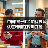 中国银行业金融科技师认证培训在深圳开班 中国银行业金融科技师认证培训在深圳开班
