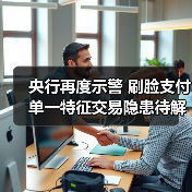 央行再度示警 刷脸支付单一特征交易隐患待解 央行再度示警 刷脸支付单一特征交易隐患待解