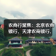 农商行聚焦:北京农商银行、天津农商银行、上海农商银行动态观察 农商行聚焦:北京农商银行、天津农商银行、上海农商银行动态观察
