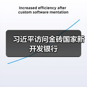 习近平访问金砖国家新开发银行(图3) 习近平访问金砖国家新开发银行(图3)