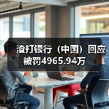 渣打银行(中国)回应被罚4965.94万(图1) 渣打银行(中国)回应被罚4965.94万(图1)