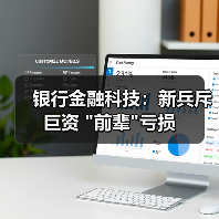 银行金融科技:新兵斥巨资 银行金融科技:新兵斥巨资