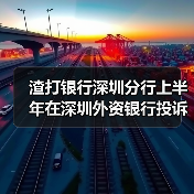 渣打银行深圳分行上半年在深圳外资银行投诉量居首（图1）