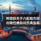 财政部关于六起地方政府隐性债务问责典型案例的通报(图3) 财政部关于六起地方政府隐性债务问责典型案例的通报(图3)