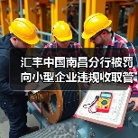 汇丰中国南昌分行被罚 向小型企业违规收取管理费（图4）
