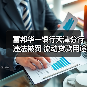 富邦华一银行天津分行违法被罚 流动贷款用途不合规(图3) 富邦华一银行天津分行违法被罚 流动贷款用途不合规(图3)