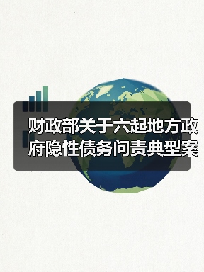 财政部关于六起地方政府隐性债务问责典型案例的通报(图3) 财政部关于六起地方政府隐性债务问责典型案例的通报(图3)