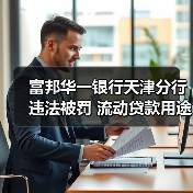 富邦华一银行天津分行违法被罚 流动贷款用途不合规(图3) 富邦华一银行天津分行违法被罚 流动贷款用途不合规(图3)