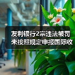 友利银行2宗违法被罚 未按照规定申报国际收支统计等(图2) 友利银行2宗违法被罚 未按照规定申报国际收支统计等(图2)