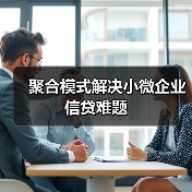 聚合模式解决小微企业信贷难题(图3) 聚合模式解决小微企业信贷难题(图3)