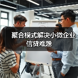 聚合模式解决小微企业信贷难题(图1) 聚合模式解决小微企业信贷难题(图1)
