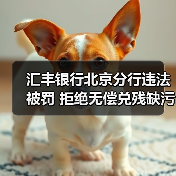 汇丰银行北京分行违法被罚 拒绝无偿兑残缺污损人民币（图3）