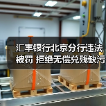 汇丰银行北京分行违法被罚 拒绝无偿兑残缺污损人民币（图1）