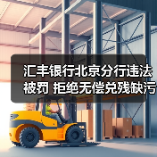 汇丰银行北京分行违法被罚 拒绝无偿兑残缺污损人民币（图3）