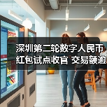 深圳第二轮数字人民币红包试点收官 交易额逾1800万元（图1）