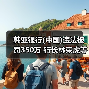 韩亚银行(中国)违法被罚350万 行长林荣虎等4人收罚单(图4) 韩亚银行(中国)违法被罚350万 行长林荣虎等4人收罚单(图4)