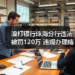 渣打银行珠海分行违法被罚120万 违规办理结售汇等（图4）