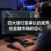 四大银行董事长的发声给金融市场的信心(图4) 四大银行董事长的发声给金融市场的信心(图4)