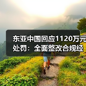 东亚中国回应1120万元处罚:全面整改合规经营(图3) 东亚中国回应1120万元处罚:全面整改合规经营(图3)