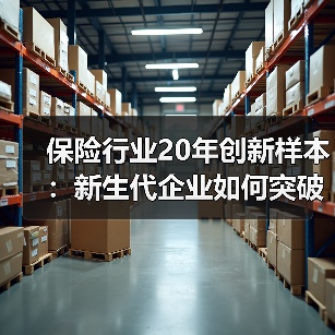 保险行业20年创新样本:新生代企业如何突破传统实现增长?(图4) 保险行业20年创新样本:新生代企业如何突破传统实现增长?(图4)