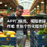 APP门槛高、视障者操作难 金融个性化服务呼之欲出（图1）