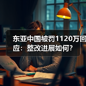 东亚中国被罚1120万回应:整改进展如何?(图2) 东亚中国被罚1120万回应:整改进展如何?(图2)