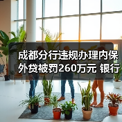 成都分行违规办理内保外贷被罚260万元 银行遭重罚（图4）