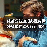 成都分行违规办理内保外贷被罚260万元 银行遭重罚（图3）