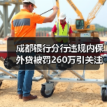 成都银行分行违规内保外贷被罚260万引关注（图3）