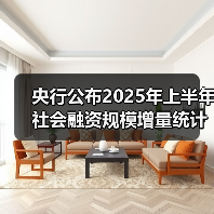 央行公布2025年上半年社会融资规模增量统计数据报告(图1) 央行公布2025年上半年社会融资规模增量统计数据报告(图1)