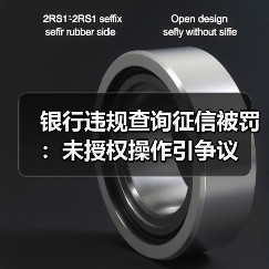 银行违规查询征信被罚：未授权操作引争议（图2）