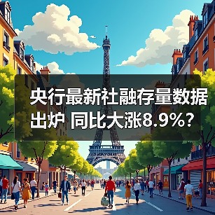 央行最新社融存量数据出炉 同比大涨8.9%?政府债增21.3%引关注(图1) 央行最新社融存量数据出炉 同比大涨8.9%?政府债增21.3%引关注(图1)