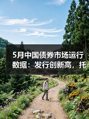 5月中国债券市场运行数据:发行创新高,托管余额达187.2万亿(图1) 5月中国债券市场运行数据:发行创新高,托管余额达187.2万亿(图1)