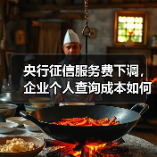 央行征信服务费下调,企业个人查询成本如何变化?(图2) 央行征信服务费下调,企业个人查询成本如何变化?(图2)
