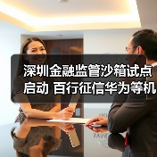 深圳金融监管沙箱试点启动 百行征信华为等机构入围（图1）