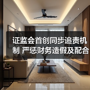 证监会首创同步追责机制 严惩财务造假及配合方(图1) 证监会首创同步追责机制 严惩财务造假及配合方(图1)