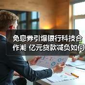 免息券引爆银行科技合作潮 亿元贷款减负如何落地？（图1）