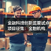 金融科技创新监管试点项目征集:金融机构、科技公司如何参与?(图1) 金融科技创新监管试点项目征集:金融机构、科技公司如何参与?(图1)