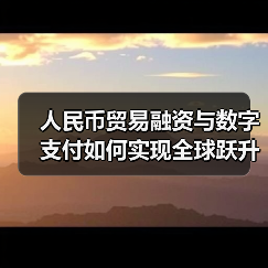 人民币贸易融资与数字支付如何实现全球跃升?(图3) 人民币贸易融资与数字支付如何实现全球跃升?(图3)