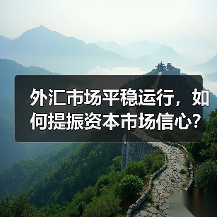 外汇市场平稳运行,如何提振资本市场信心?(图2) 外汇市场平稳运行,如何提振资本市场信心?(图2)