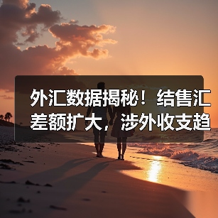 外汇数据揭秘!结售汇差额扩大,涉外收支趋势如何?(图2) 外汇数据揭秘!结售汇差额扩大,涉外收支趋势如何?(图2)