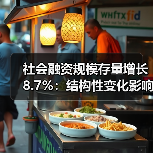 社会融资规模存量增长8.7%:结构性变化影响几何?(图2) 社会融资规模存量增长8.7%:结构性变化影响几何?(图2)