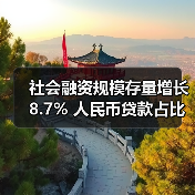 社会融资规模存量增长8.7% 人民币贷款占比下降引关注(图2) 社会融资规模存量增长8.7% 人民币贷款占比下降引关注(图2)