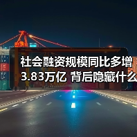 社会融资规模同比多增3.83万亿 背后隐藏什么信号?(图2) 社会融资规模同比多增3.83万亿 背后隐藏什么信号?(图2)