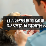 社会融资规模同比多增3.83万亿 背后隐藏什么信号?(图1) 社会融资规模同比多增3.83万亿 背后隐藏什么信号?(图1)