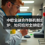 中欧金融合作新机制出炉，如何应对全球经济挑战？